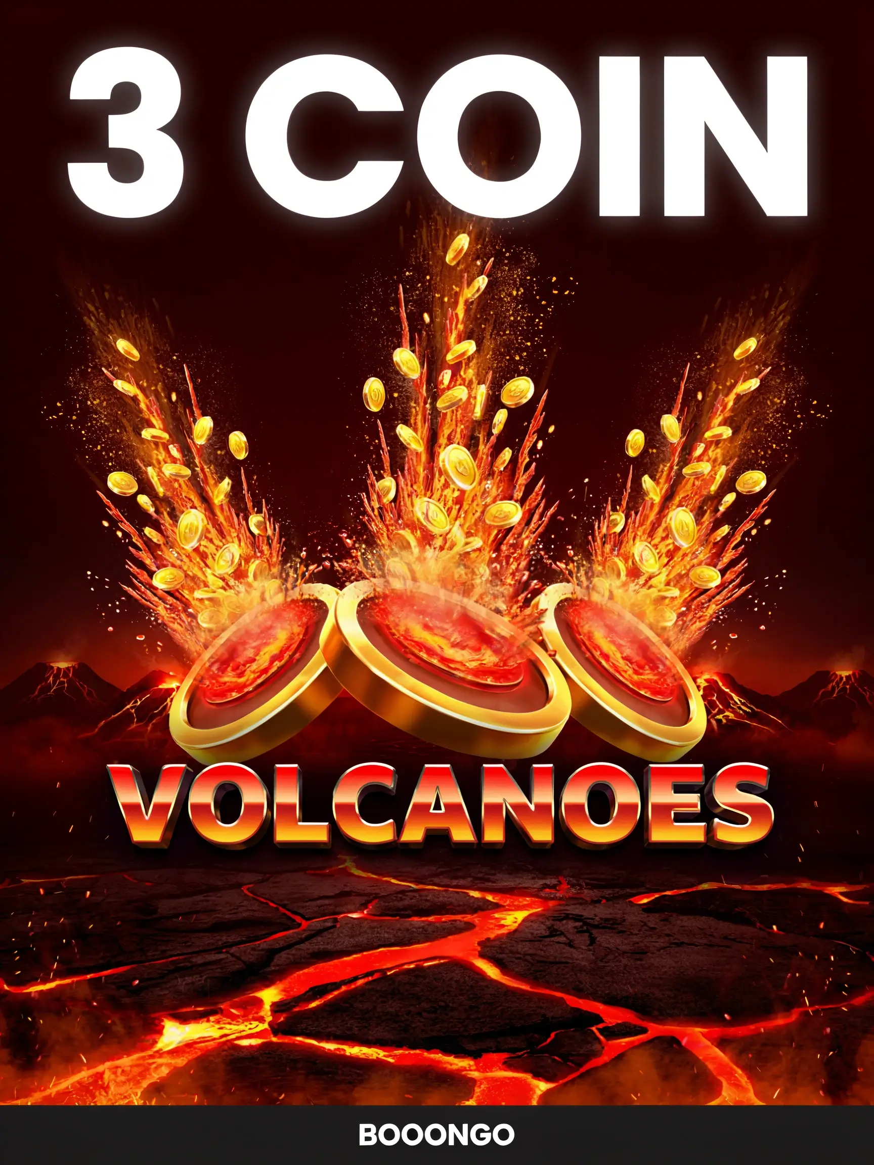 Screenshot of the 3 Coin Volcanoes slot