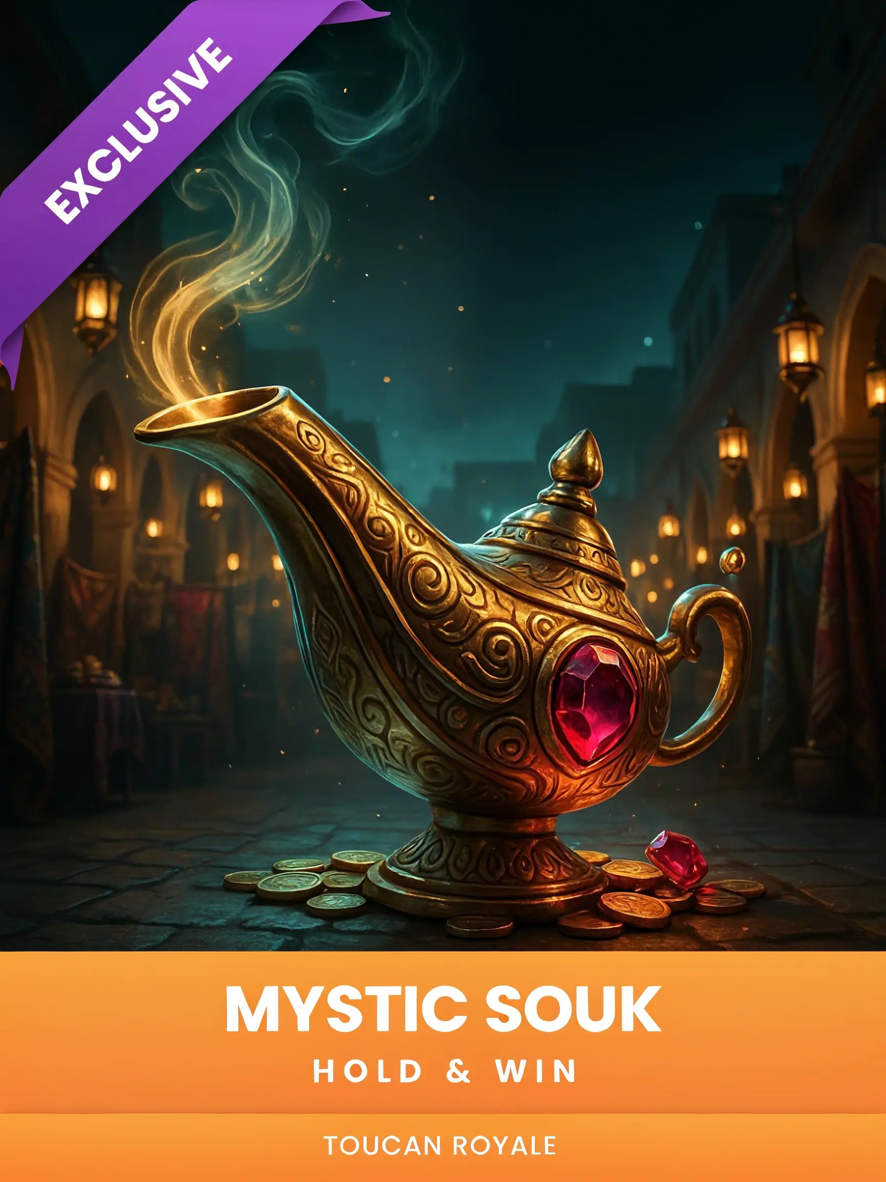 Screenshot of the Mystic Souk Hold and Win slot